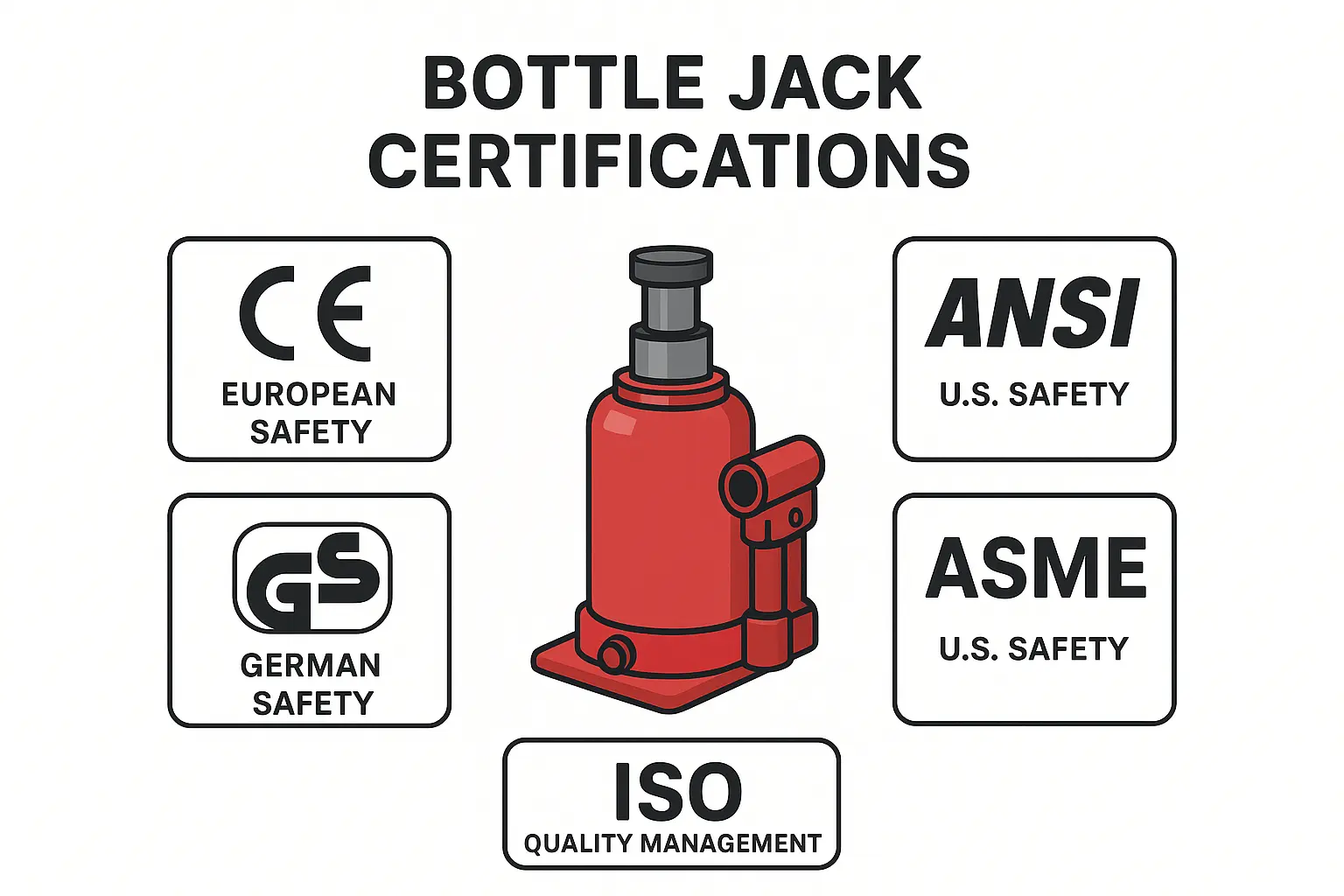 specification of bottle jack